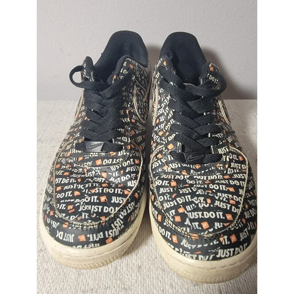 Nike Air Force 1 07 Premium Just Do It Collection Black Mens 10 AO6296-001
